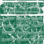 Personalized 3D Tiger Pattern Green Varsity Jacket with Custom Name & Number - Bomber Full-Snap Design Personalized Kelly