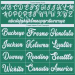 Custom Name and Number Authentic Throwback Basketball Jersey in Kelly Green and White - Personalized Team Gear Personalized