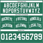 Custom Name and Number Kelly Green White Authentic Basketball Shorts - Personalized Throwback Style 6796 Personalized Kelly