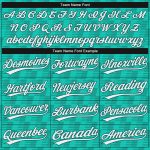 Custom 3D Pattern Baseball Jersey with Personalized Name & Number - Kelly Green, White, Black Design Personalized Kelly Green