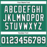 Custom Team Jersey with Name and Number - Authentic Green and Black Throwback Basketball Jersey Personalized Kelly Green