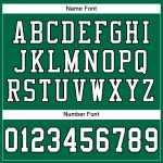 Custom Name Number Personalized Kelly Green White Black Football Jersey Authentic Mesh Team Apparel Personalized Kelly Green