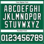Personalized Kelly Green Throwback Baseball Jersey - Authentic White-Black Mesh Design Personalized Kelly Green White-Black