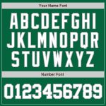 Custom Kelly Green White-Gray Authentic Baseball Jersey for Men Women Personalized Kelly Green White-Gray Authentic Baseball