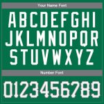 Custom St. Patricks Day Baseball Jersey - Personalized Kelly Green White-Gray Team Name & Number Personalized Kelly Green