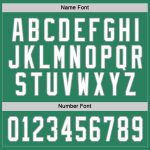 Personalized Hockey Jersey in Kelly Green, White, and Gray - Custom Team Apparel Personalized Kelly Green White-Gray Hockey