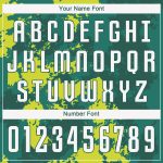 Custom Name & Number Soccer Jersey - Kelly Green & White-Neon Green Sublimation Uniform Personalized Kelly Green White-Neon
