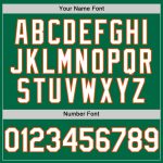 Custom Kelly Green White-Orange Sleeveless Baseball Jersey - Authentic Design Personalized Kelly Green White-Orange Authentic