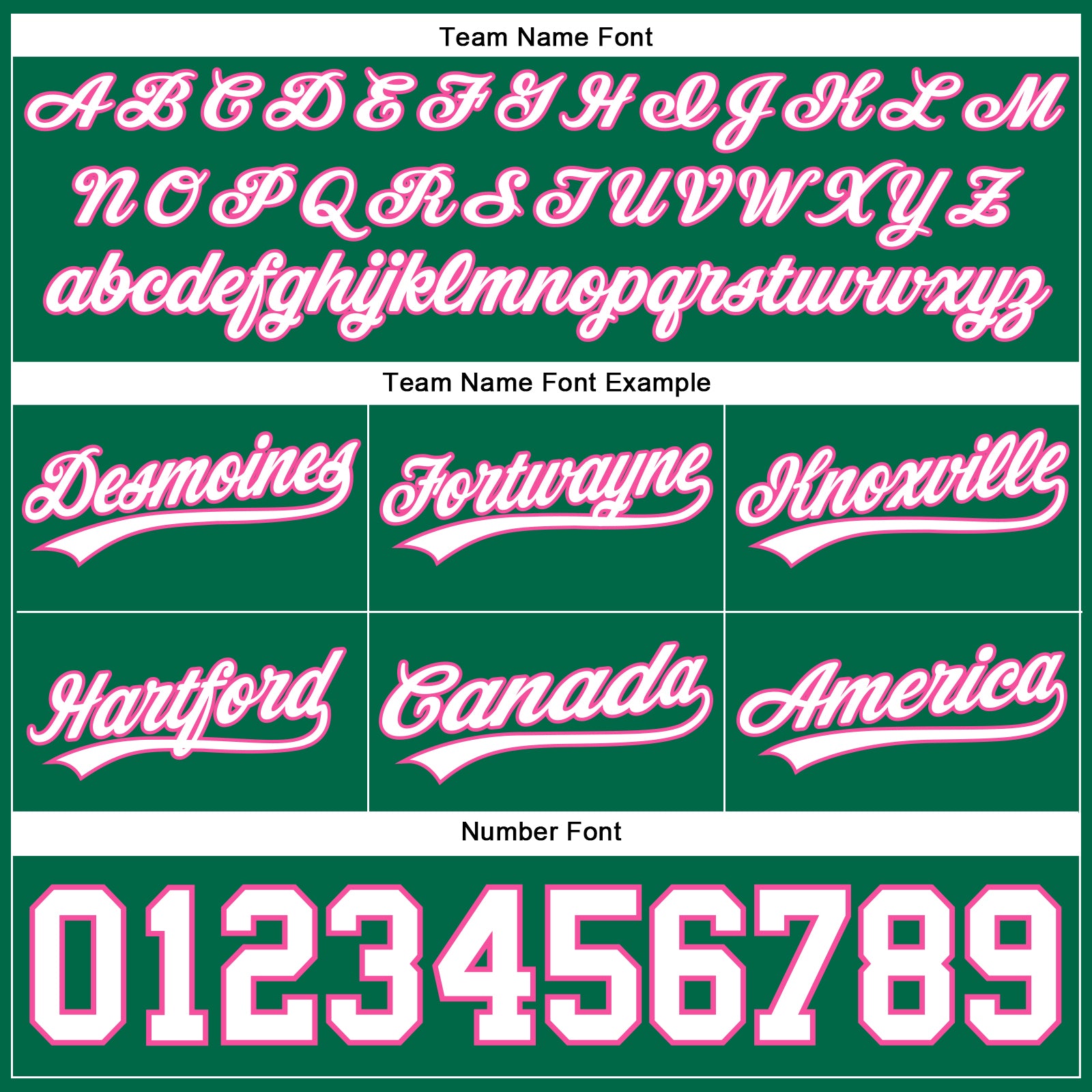 Personalized Kelly Green White-Pink Authentic Basketball Shorts Team Custom Name and Number Custom Name and Number Authentic Basketball Shorts in Kelly Green with White and Pink - Personalized Team Gear Personalized - Image 3