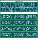 Custom Name and Number Royal Basketball Jersey - Personalized Kelly Green White Pinstripe Authentic Team Jersey Personalized