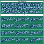 Custom Name Number Basketball Jersey - Authentic Royal-White Pinstripe in Kelly Green - Personalized Team Gear Personalized