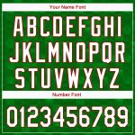 Custom Mexico Baseball Jersey - Personalized 3D Kelly Green with White-Red, Your Name & Number, Authentic Team Gear Personalized