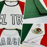 Custom Mexican Flag Soccer Jersey Personalized with Name and Number - Green, White, Red, and Black Sublimation Uniform Personalized