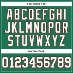 Custom Name Number Long Sleeve Performance T-Shirt Salute to Service Kelly Green White-Red Personalized Kelly Green White-Red