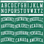 Custom Name and Number Basketball Jersey - Personalized Kelly Green and White Round Neck Design Personalized Kelly Green