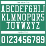 Personalized Kelly Green Basketball Jersey - White Round Neck Suit Personalized Kelly Green White Round Neck Suit Basketball