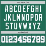 Custom Name Number Basketball Jersey - Personalized Kelly Green White-Royal Authentic Throwback Style Personalized Kelly