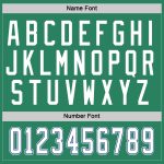 Custom Name Number Hockey Jersey in Kelly Green White-Royal - Personalized Team Jersey Personalized Kelly Green White-Royal