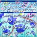 Custom Team Performance T-Shirt with Personalized Name and Number - Blue White-Royal 3D Flower Pattern Design Personalized