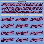 Custom Name and Number Baseball Jersey - Light Blue Black-Pink Authentic Fade Fashion Design Personalized Light Blue Black-Pink