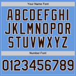 Custom Name and Number Personalized Baseball Jersey | Light Blue Brown-White Mesh Authentic Throwback Style Personalized