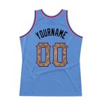 Custom Name Number Light Blue Camo-Pink Basketball Jersey Personalized Authentic Throwback Team Gear Personalized Light Blue