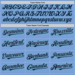 Customizable Pinstripe Baseball Jersey - Light Blue Gray Teal Navy - Team Name & Number Authentic Fashion Style Personalized