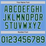 Custom Personalized Baseball Jersey - Light Blue Green-White Mesh with Authentic Throwback Design, Name & Number Personalized
