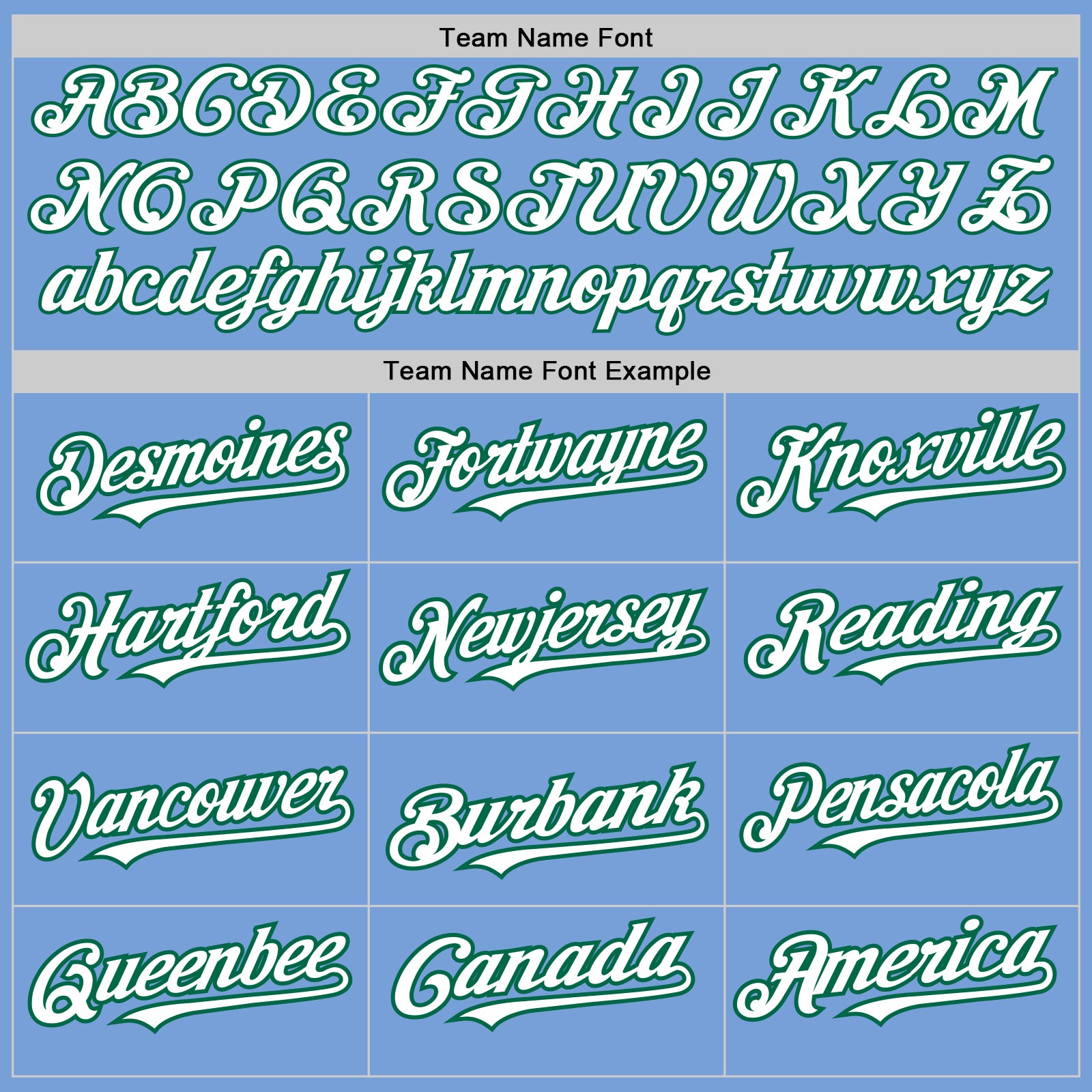 Personalized Light Blue Kelly Green Pinstripe White Two-Button Unisex Softball Jersey Team Custom Name and Number Custom Name and Number Light Blue Kelly Green Pinstripe Two-Button Unisex Softball Jersey Personalized Light Blue Kelly Green - Image 4