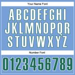 Custom Name and Number Personalized Light Blue Green-White Basketball Jersey - Authentic Throwback Design Personalized Light