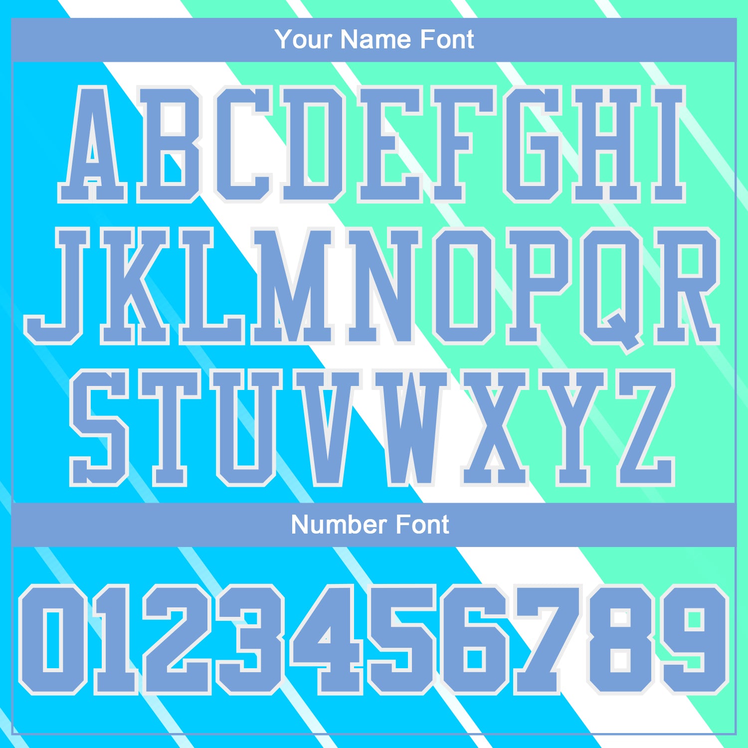 Personalized Light Blue Light Blue-Green Round Neck Sublimation Basketball Suit Jersey Team Custom Name and Number Custom Name Number Light Blue Green Sublimation Basketball Jersey Round Neck Personalized Team Suit Personalized Light Blue - Image 4