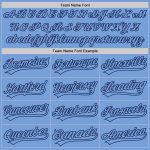 Personalized Light Blue Navy Authentic Baseball Jersey for Custom Sports Wear Personalized Light Blue Light Blue-Navy Authentic