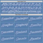 Custom Light Blue and Royal Baseball Jersey with Personalized Name and Number - Authentic Team Gear Personalized Light Blue
