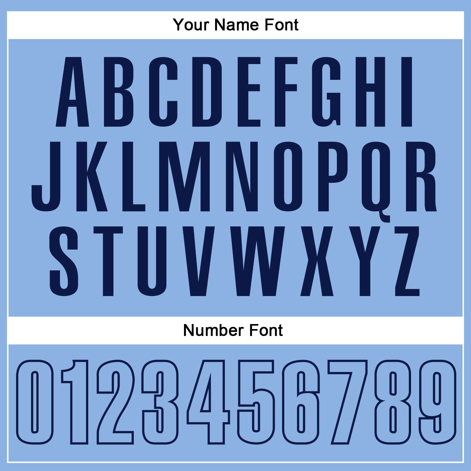 Personalized Light Blue Navy Performance Vapor Golf Polo Shirt Team Custom Name and Number Custom Light Blue Navy Golf Polo Shirt with Personalized Name and Number - Performance Vapor Team Apparel Personalized Light - Image 5