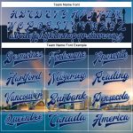 Personalized Sydney Australia City Edition 3D Bomber Varsity Jacket Custom Name & Number Light Blue Navy Personalized Light