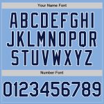 Personalized Light Blue Navy White Sleeveless Baseball Jersey Authentic Personalized Light Blue Navy-White Authentic Sleeveless