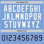 Personalized Light Blue Navy White Throwback Basketball Jersey Authentic Personalized Light Blue Navy-White Authentic Throwback