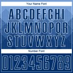 Custom Soccer Jersey with Personalized Name and Number - Light Blue Navy-White Sublimation Team Uniform Personalized Light