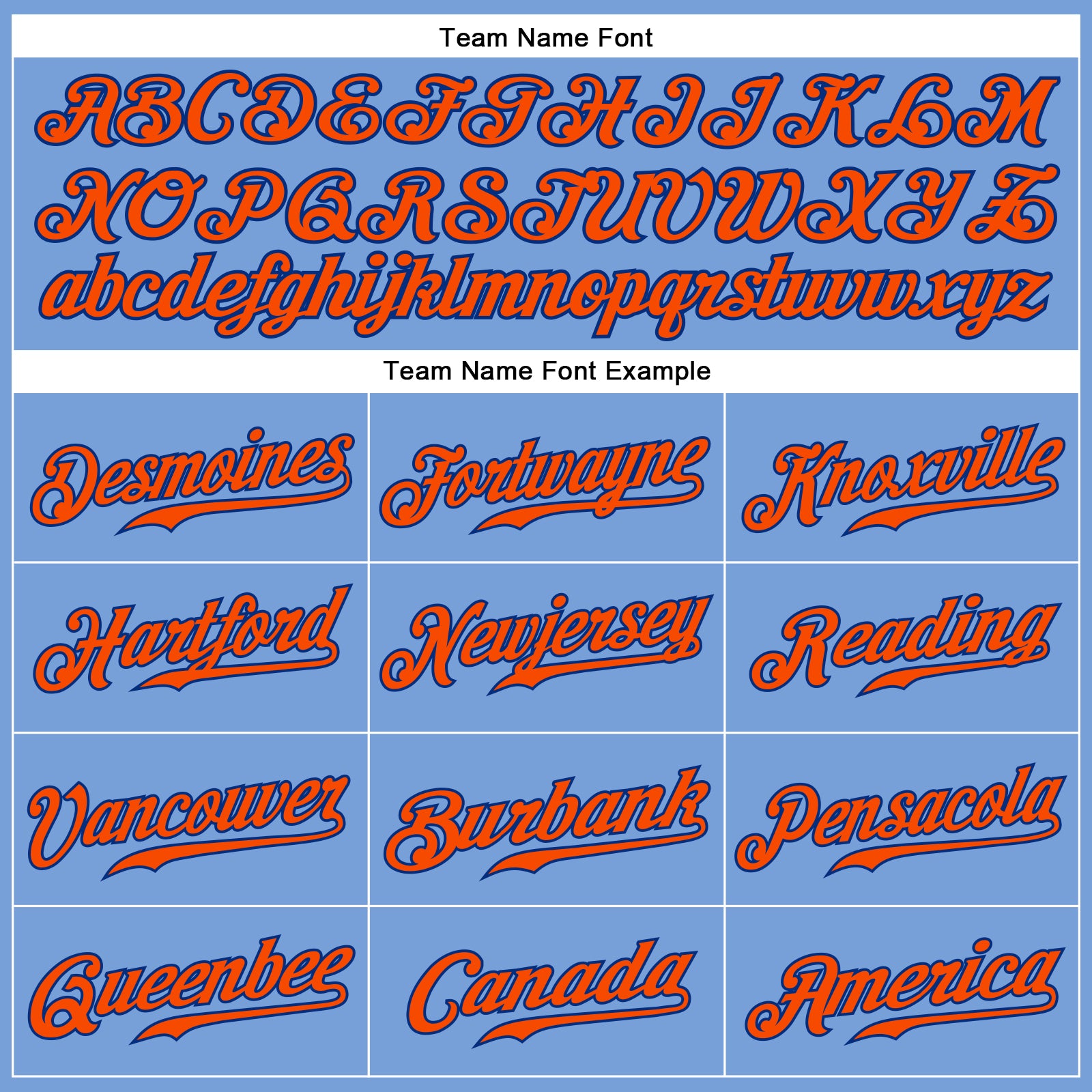 Personalized Light Blue Orange-Royal Authentic Sleeveless Baseball Jersey Team Custom Name and Number Custom Name and Number Authentic Sleeveless Baseball Jersey - Light Blue Orange-Royal Personalized Light Blue Orange-Royal - Image 3