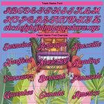 Custom Name and Number Basketball Jersey - Tropical Hawaii 3D Cartoon Pattern in Light Blue, Pink, and Black - Authentic Design