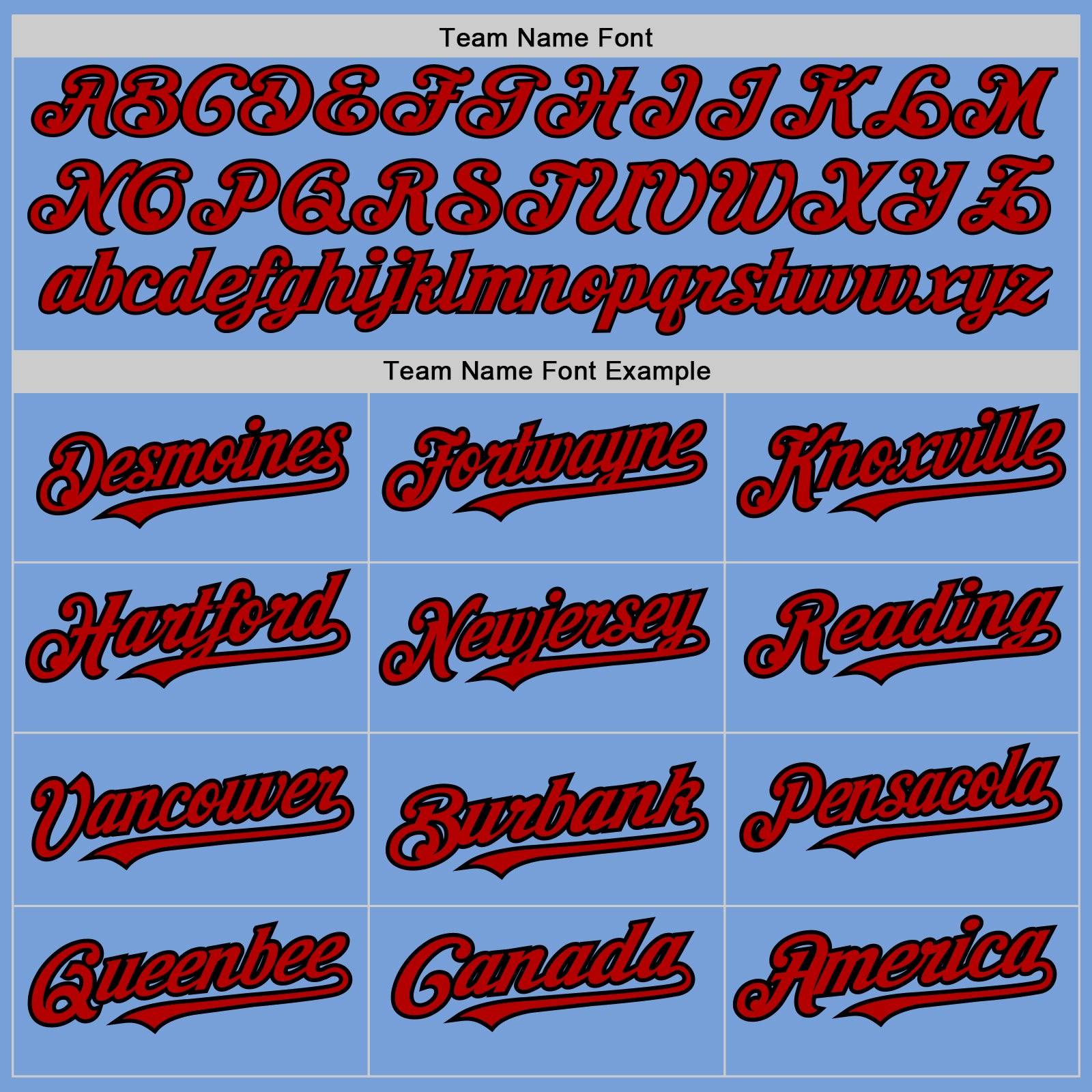 Personalized Light Blue Red-Black Authentic Raglan Sleeves Baseball Jersey Team Custom Name and Number Custom Name and Number Baseball Jersey - Authentic Light Blue Red-Black Raglan Sleeves Personalized Light Blue Red-Black - Image 4