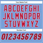 Custom Name Number Authentic Basketball Jersey Light Blue Red-Black Personalized Team Edition Personalized Light Blue Red-Black