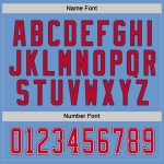 Custom Name and Number Hockey Jersey Light Blue Red-Navy - Personalized Team Jersey Personalized Light Blue Red-Navy Hockey