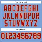 Personalized Light Blue Red Pinstripe Basketball Jersey Authentic Red-Gold Personalized Light Blue Red Pinstripe Red-Gold