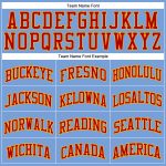 Personalized Light Blue Red Pinstripe Basketball Jersey Authentic Red-Gold Personalized Light Blue Red Pinstripe Red-Gold
