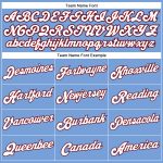 Custom Name Number Authentic Basketball Jersey Light Blue Red Pinstripe White Navy - Personalized Team Jersey Personalized
