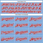Personalized Light Blue Red White Baseball Jersey - Authentic Sports Apparel Personalized Light Blue Red-White Authentic