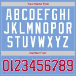 Custom Name and Number Basketball Jersey Light Blue Red White Round Neck Rib-Knit Design for Team Personalized Light Blue