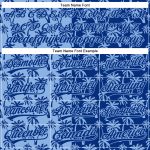 Custom Name and Number Light Blue 3D Tropical Hawaii Palm Trees Baseball Jersey - Personalized Authentic Team Apparel Personalized