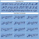 Personalized Light Blue Royal Gold Baseball Jersey - Authentic Custom Sports Apparel Personalized Light Blue Royal-Gold Authentic